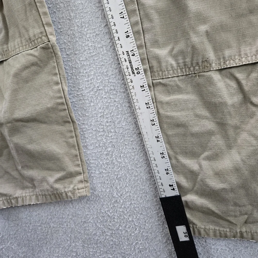 Wrangler Men Pants 36X32 Khaki Cargo Riggs Workwear Relaxed 30